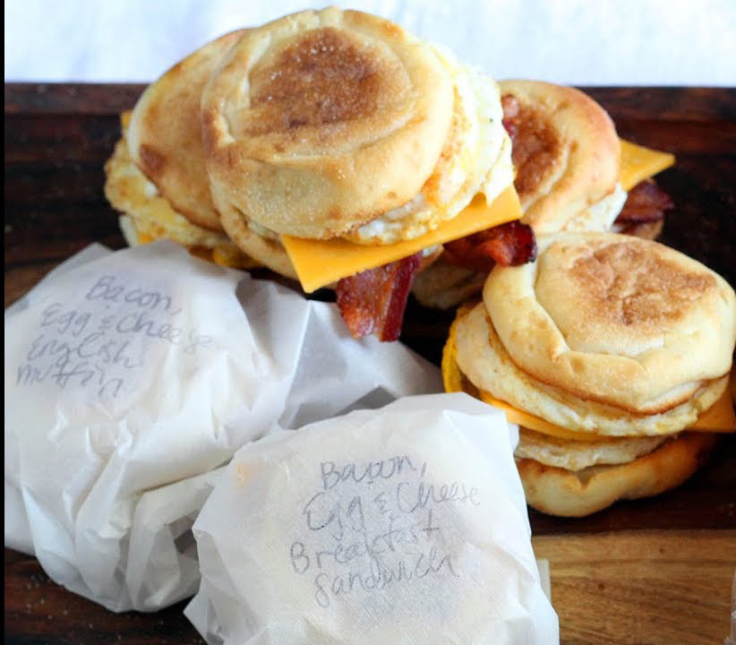 Breakfast Sandwiches - Gull Lake View