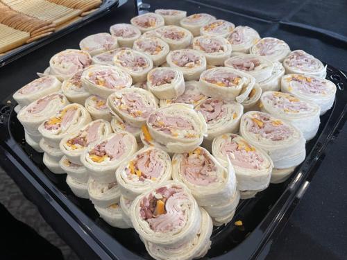 Turkey & Bacon Pinwheels